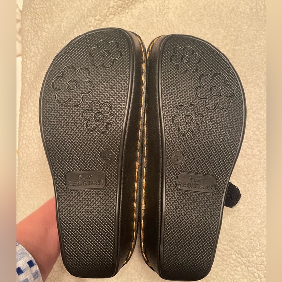 🦋NEW Savvy Jane Nursing Shoe Womens Slip Resistant Comfort Black Blue,Sz 6.5 - Picture 2 of 3